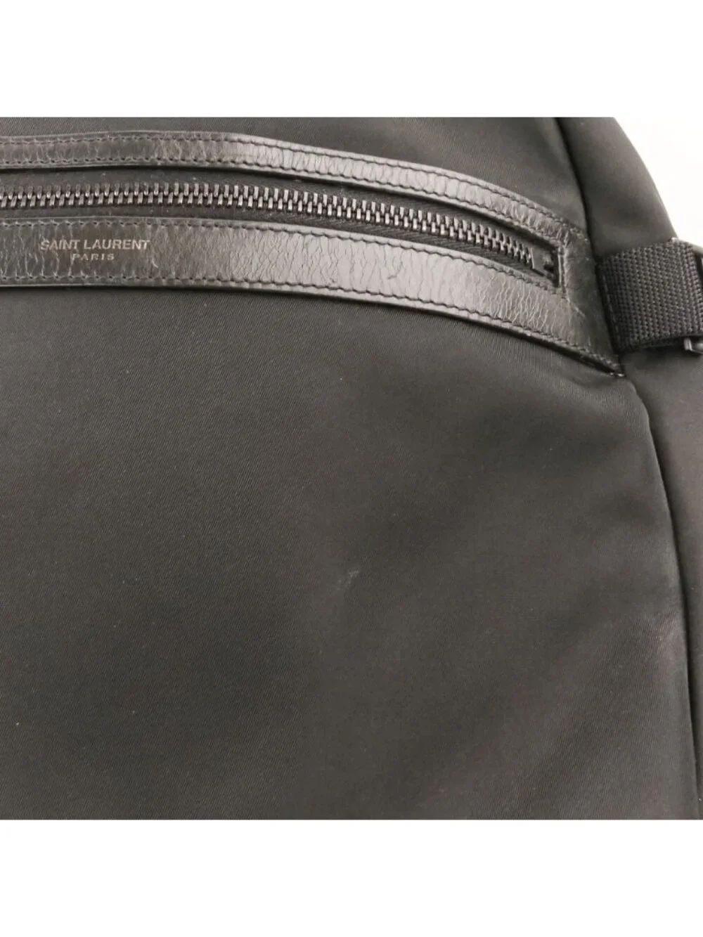 Saint Laurent Paris City Trekking Backpack Day Black